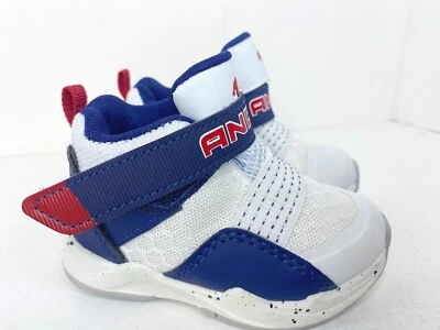 AND1 Toddler Boys Blindside Basketball White Sneakers Size 4 Infant White - Image 1 of 4