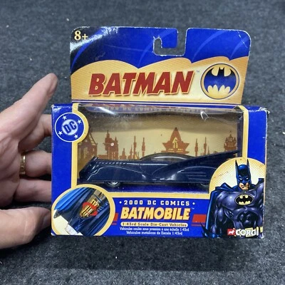 2000 Batman Die-Cast Batmobile 1:43 Scale CORGI 77302 DC Comics (DC091324-20) - Image 1 of 4