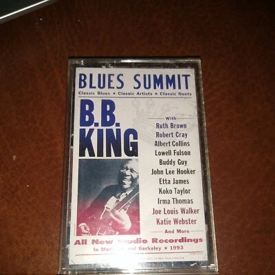 B.B. KING: Blues Summit Cassette Tape MCA Records  C134700 - Image 1 of 4