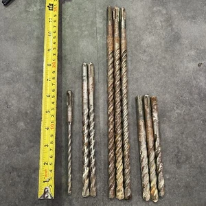 Hammer Drill Bits x 9 - Picture 1 of 5