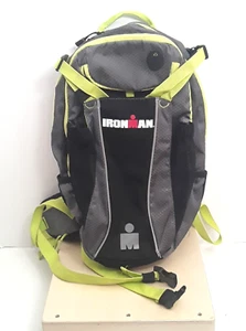 IRONMAN Hydration Hiking Running Backpack Grey/Lime fits 2L pouch (not included) - Picture 1 of 16