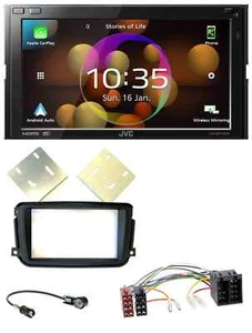 JVC DAB MP3 2DIN Bluetooth USB Autoradio für Smart ForTwo 2010-2015 ISO - Bild 1 von 10