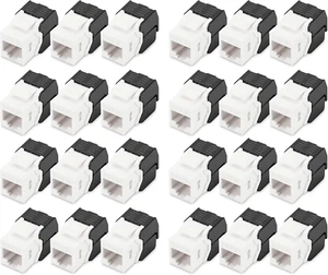 DN-93603 - Modulo Keystone Cat 6-24 Pezzi - Presa Di Rete RJ45 Cat6 Non Schermat - Foto 1 di 12