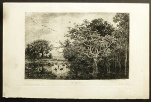 Eau-forte de Charles François DAUBIGNY - Picture 1 of 2