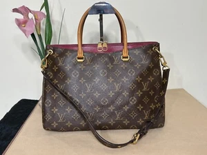 100% Authentic Louis Vuitton Monogram Pallas MM - Picture 1 of 12