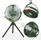 EDON Table FanRechargeable Battery Operated Desk Fan with 4 Speeds Adjustment &