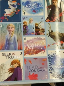 Frozen Ana Elsa 10 Days of Socks Boxed Gift Set Toddler 2T-4T - Picture 1 of 3