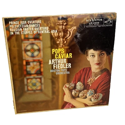 Pops Caviar (Vinyl, 1958) RCA Victor Red Seal LM-2202 VG LP Record Album - Image 1 of 4