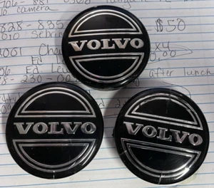 VOLVO Wheel Center Cap Caps Hub Cover 30666913 Set of 4 S40 V50 S70 V70 C70--B60 - Picture 1 of 3