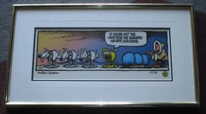 Mike Peters "LEAD DOG SCENERY" Grimmy, Hand-painted Cel, LE #45/50, Signed 1992 - Picture 1 of 5