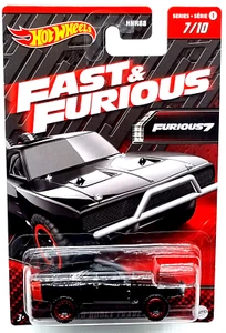 Hot Wheels Fast & Furious RED Serie 1 car `70 Dodge Charger 7/10 - Bild 1 von 4