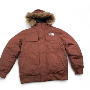 North Face Mcmurdo Bomber 600 Daunen Thermo Parka Jacke Fell Kapuze Herren Large - Bild 1 von 19
