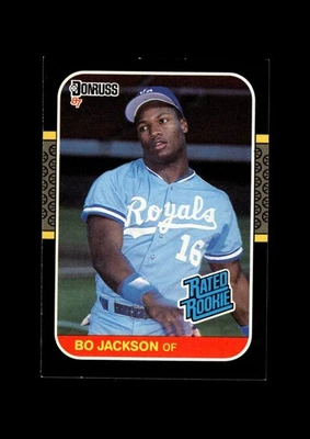 Donruss Set-Break # 35 1987 Bo Jackson RC como nuevo *GMCARDS* Foto 1 de 2