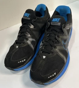Nike LunarMax+ Mens Shoes Sneakers Running  Blue Black 415322-002 Size 13 - Picture 1 of 9