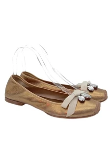 LOLA CRUZ Ballerine classiche Donna Ballerina Taglia IT 37 oro elegante - Foto 1 di 5