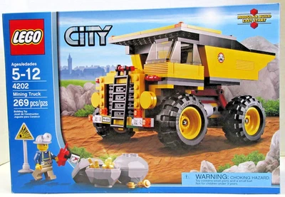 Lego CITY 4202 ~ MINING TRUCK ~ Retired NEW SEALED rocks GOLD CRYSTALS dump - Image 1 of 4