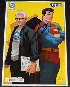 DAVID CORENSWET Signed SUPERMAN UNLIMITED #1 James Gunn Movie Cover VARIANT 2025 - Picture 1 of 3