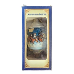 2005 Anheuser-Busch Budweiser Clydesdales Feiertag Weihnachtsschmuck 3,5" - Bild 1 von 3