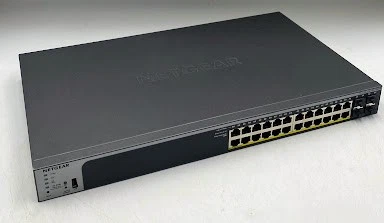 NETGEAR GS728TPv2 24-Port Gigabit PoE+ Smart Managed Pro Switch with 4 SFP Ports - Image 1 of 4