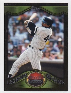 2009 Topps Legends of the Game Nr. LG-RJ REGGIE JACKSON - Bild 1 von 2