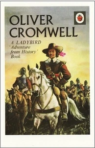Postcard Oliver Cromwell Ladybird Book Cover 1963 Adventure History Roundhead - Picture 1 of 1