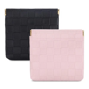 2PCS Small Makeup Bag for Purse, Mini Cosmetic Bag Waterproof Pouch for Women... - Picture 1 of 7