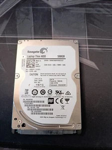 Disco duro delgado para portátil Seagate 500 GB - Imagen 1 de 2