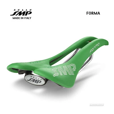 NUEVO Sillín Selle SMP FORMA: VERDE ITALIA - ¡HECHO EN iTALY! Foto 1 de 2