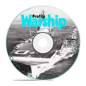 Profile Publications Warships - 40 Volume- WW1 WW2 Ships at Sea Mags CD DVD B53 - Picture 1 of 1