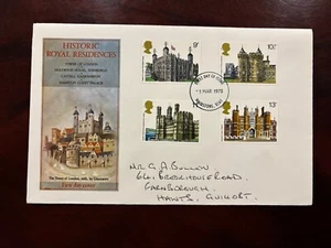 United Kingdom 1978 - Historic Buildings FDC stamps set Maidstone, Kent - Picture 1 of 1