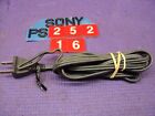 Sony PS-252 Turntable Original Line Cord. Tested. Parting Out Entire PS-252