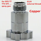 Spray Gun Connector For Spray Gun Cup Copper Adapter Pot Joints G3/8 External