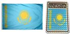 Wholesale Combo Set Kazakhstan Country 3X5 3?X5? Flag And 3"X4" Decal