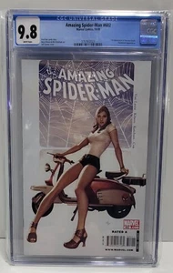 Amazing Spider-Man 602 CGC 9,8 casi nuevo/como nuevo blanco Marvel Comics 2009 cubierta de Adi Granov - Imagen 1 de 3