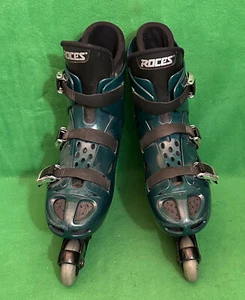 Roces BCN Barcelone Men's Green Inline Skates Size 12. - Picture 1 of 24