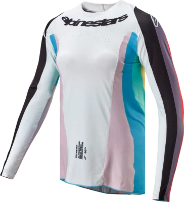 Camiseta deportiva para mujer Alpinestars Stella Techstar MX/ATV/UTV moto de tierra '24 Foto 1 de 3