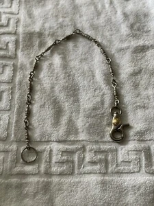 Gianni Versace Medusa Wallet Chain With Greek Key Pattern - Argonne Hall, LLC - Picture 1 of 12