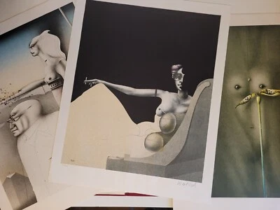 PAUL WUNDERLICH (1927-2010), Mappe II, 3 Lithographien, signiert, num. 1981 - Bild 1 von 4