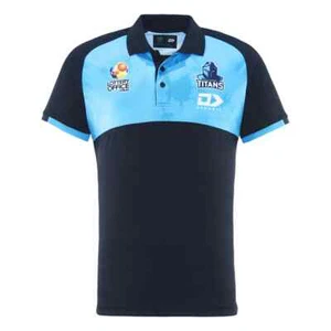 Gold Coast Titans NRL 2025 Dynasty Media Polo Shirt Sizes S-3XL! - Picture 1 of 4