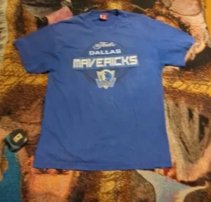 Majestic Dallas Mavericks 2011 The Finals Champions T-Shirt Sz L NBA - Picture 1 of 11