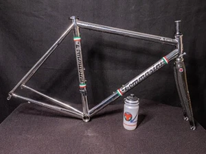 TOMMASINI X FIRE Inox Columbus XCR Frameset 52.5 X 53 - Foto 1 di 17
