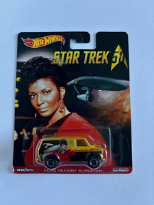 HOT WHEELS Ford Transit Supervan Star Trek 50 Uhuru real riders - Picture 1 of 1