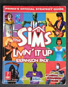 The Sims Livin' It Up Expansion Pack Prima Official Game Strategy Guide - Picture 1 of 3