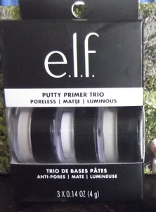 ELF PUTTY PRIMER TRIO, PORELESS, MATTE, LUMINOUS, VEGAN, CRUELTY FREE, AUSTRALIA - Picture 1 of 4