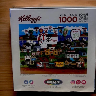 RoseArt - Kellogg's - 热气球庆典 - 1000 件拼图...  — 第 1/3 张图片