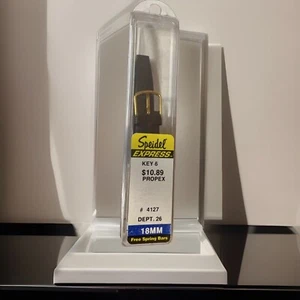 Vintage Speidel Echtleder genäht Armbanduhr Uhrenarmband - 3011 R 18mm -NOS - Bild 1 von 8