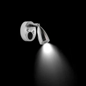 12V LED Spot Reading Light Switch Camper Van For Boat Motorhome Z9B8 - Picture 1 of 7