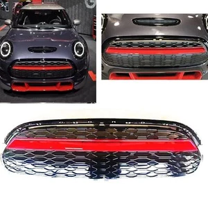 Front Bumper Grille Mesh For BMW MINI Cooper F55 F56 F57 2015-2021 - Picture 1 of 6