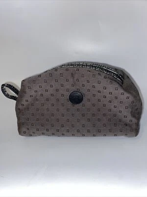 90s Pouch gadget vintage exclusive Fendi for Air Italy Top Class Gray/Black Read - Image 1 of 4