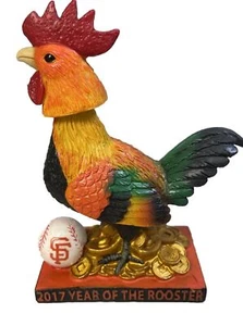 SF Giants 2017 Jahr des Hahns Bobblehead SGA Sonderveranstaltung chinesisches Erbe - Bild 1 von 10